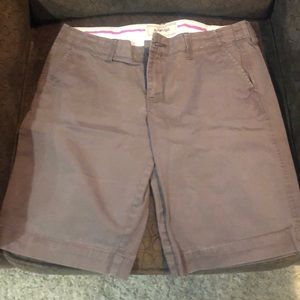 Brown Bermuda shorts
